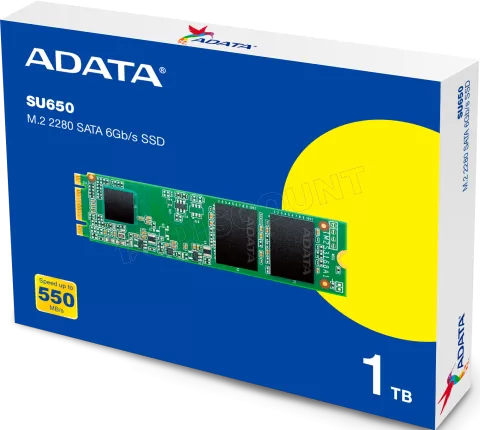 Photo de Disque SSD Adata Ultimate SU650 1To  - S-ATA M.2 2280