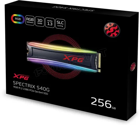 Photo de Disque SSD Adata XPG Spectrix S40G 256Go - M.2 NVMe Type 2280