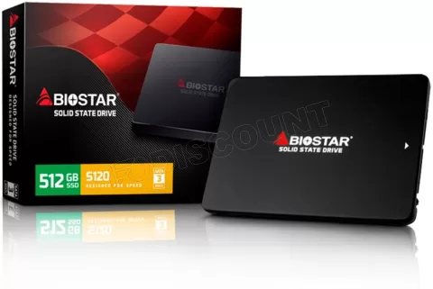 Photo de Disque SSD Biostar S120 512Go S-ATA