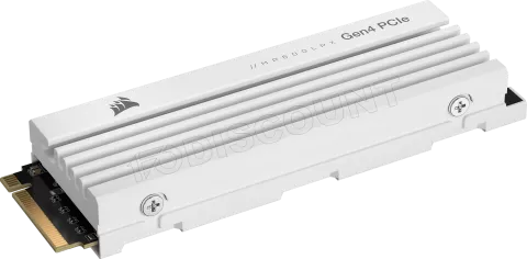 Photo de Disque SSD Corsair MP600 Pro LPX 1To  - NVMe M.2 Type 2280 (Blanc)