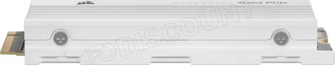 Photo de Disque SSD Corsair MP600 Pro LPX 2To - NVMe M.2 Type 2280 (Blanc)