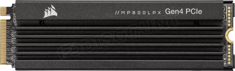 Photo de Disque SSD Corsair MP600 Pro LPX 2To  - NVMe M.2 Type 2280 (Noir)