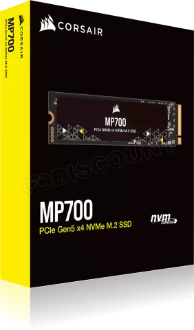 Photo de Disque SSD Corsair MP700 1To - NVMe M.2 Type 2280