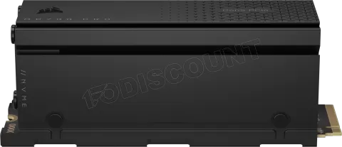 Photo de Disque SSD Corsair MP700 Pro 2To avec dissipateur - NVMe M.2 Type 2280