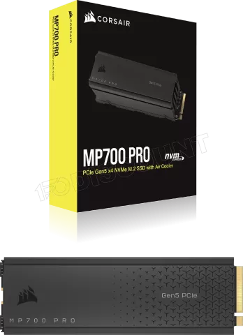 Photo de Disque SSD Corsair MP700 Pro 2To avec dissipateur - NVMe M.2 Type 2280