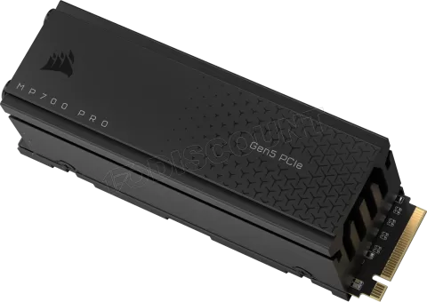 Photo de Disque SSD Corsair MP700 Pro 4To avec dissipateur - NVMe M.2 Type 2280