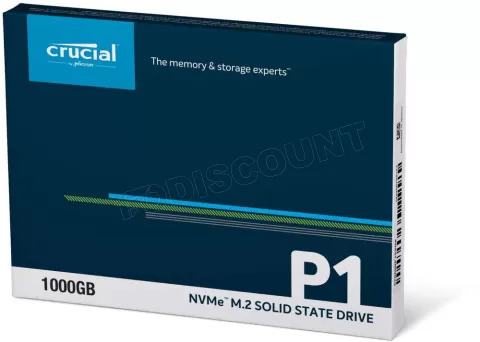 Photo de Disque SSD Crucial P1 1To  - M.2 NVMe Type 2280