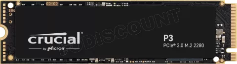 Photo de Disque SSD Crucial P3 2To - NVMe M.2 Type 2280 Version OEM