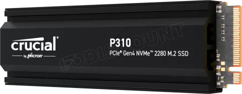 Photo de Disque SSD Crucial P310 4To avec dissipateur - M.2 NVMe Type 2280