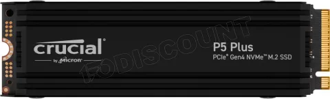 Photo de Disque SSD Crucial P5 Plus 1To  avec dissipateur - NVMe M.2 Type 2280