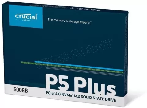 Photo de Disque SSD Crucial P5 Plus 500Go - NVMe M.2 Type 2280