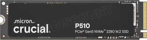 Photo de Disque SSD Crucial P510 1To - M.2 NVMe Type 2280 Version OEM