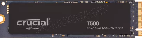 Photo de Disque SSD Crucial T500 500Go - NVMe M.2 Type 2280