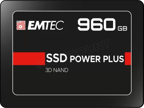 Photo de Disque SSD Emtec X150 Power Plus 1To (960Go) - S-ATA 2,5"