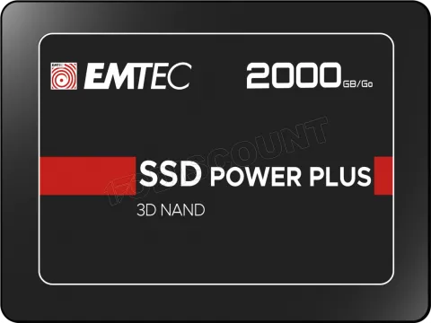 Photo de Disque SSD Emtec X150 Power Plus 2To  - S-ATA 2,5"