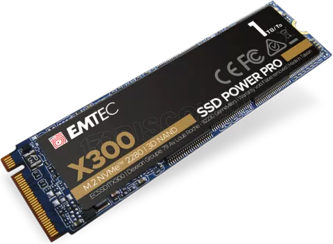 Photo de Disque SSD Emtec X300 Power Pro 1To  - NVMe M.2 Type 2280