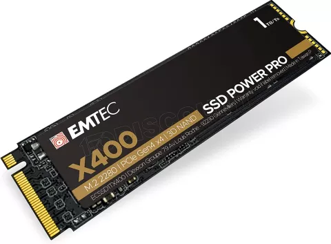 Photo de Disque SSD Emtec X400 Power Pro 1To  - NVMe M.2 Type 2280