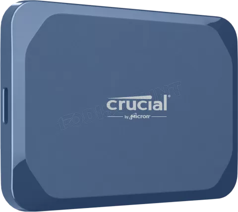 Photo de Disque SSD externe Crucial X10 - 1To (Bleu)