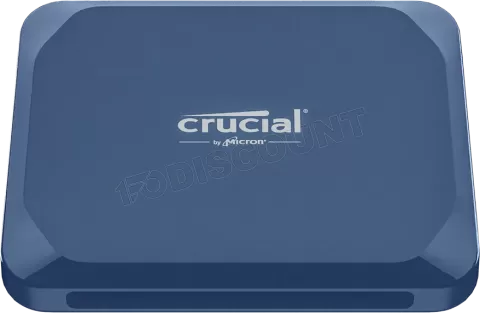 Photo de Disque SSD externe Crucial X10 - 2To (Bleu)