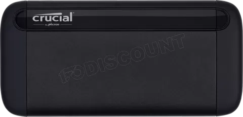 Photo de Disque SSD externe Crucial X8 - 2To  (Noir)