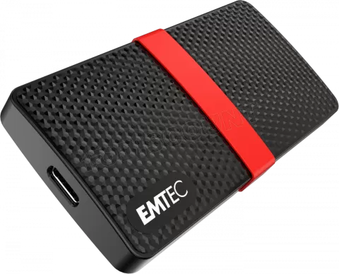 Photo de Disque SSD externe Emtec X200 - 128Go (Noir)