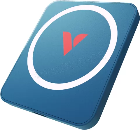 Photo de Disque SSD externe magnétique Verbatim SnapBack - 2To (Bleu)