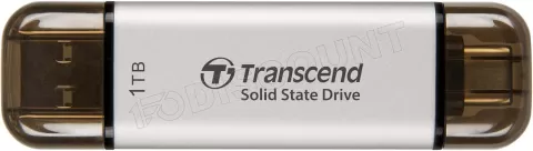 Photo de Disque SSD externe Transcend ESD310 - 1To (Argent)