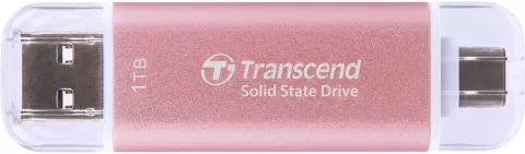 Photo de Disque SSD externe Transcend ESD310 - 1To (Rose)