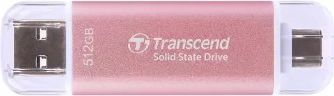 Photo de Disque SSD externe Transcend ESD310 - 512Go (Rose)