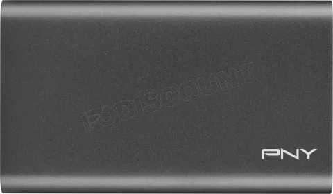 Photo de Disque SSD externe USB 3.1 PNY Elite - 240Go (Noir)