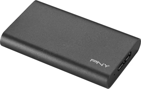 Photo de Disque SSD externe USB 3.1 PNY Elite - 240Go (Noir)