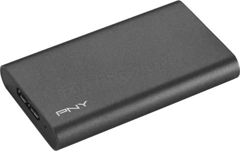 Photo de Disque SSD externe USB 3.1 PNY Elite - 240Go (Noir)