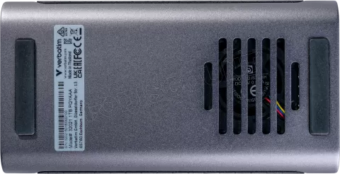 Photo de Disque SSD externe Verbatim TurboMetal - 4To (Gris)