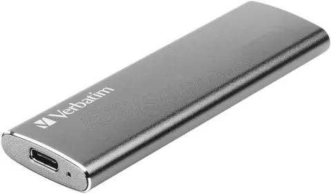 Photo de Disque SSD externe Verbatim VX500 - 480Go (Gris)
