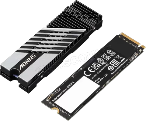 Photo de Disque SSD Gigabyte Aorus Gen4 7300 2To - NVMe M.2 Type 2280