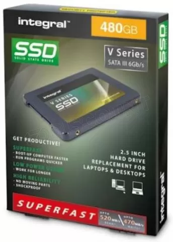 Photo de Disque SSD Integral V-Series V2 480Go - S-ATA 2,5"