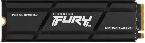 Photo de Disque SSD Kingston Fury Renegade 4To  avec dissipateur - NVMe M.2 Type 2280