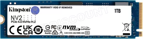 Disque SSD Kingston NV2 1To - NVMe M.2 Type 2280 à prix bas