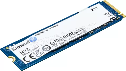 Photo de Disque SSD Kingston NV3 2To - NVMe M.2 Type 2280