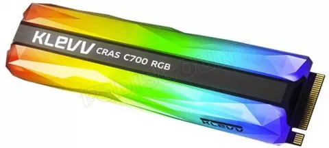Photo de Disque SSD Klevv Cras C700 RGB 480Go - NVMe M.2 Type 2280