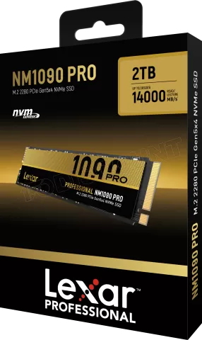 Photo de Disque SSD Lexar NM1090 Pro 2To - NVMe M.2 Type 2280