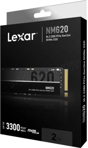 Photo de Disque SSD Lexar NM620 2To - NVMe M.2 Type 2280