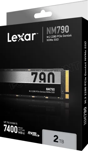 Disque SSD Lexar NM790 4To - NVMe M.2 Type 2280 à prix bas