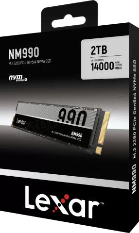 Photo de Disque SSD Lexar NM990 Pro 2To - NVMe M.2 Type 2280