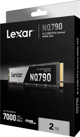 Photo de Disque SSD Lexar NQ790 2To  - NVMe M.2 Type 2280
