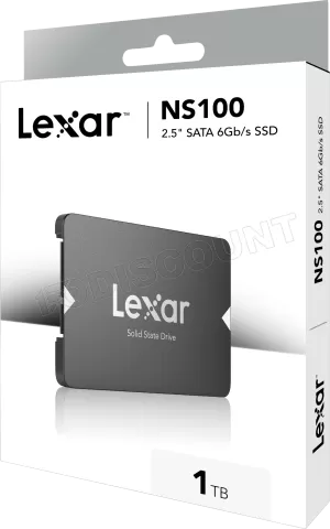 Disque dur SSD interne Lexar NS100 - SATA III - 512 Go