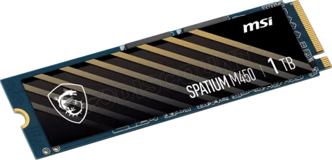 Photo de Disque SSD MSI Spatium M450 1To  - NVMe M.2 Type 2280 (Bulk)