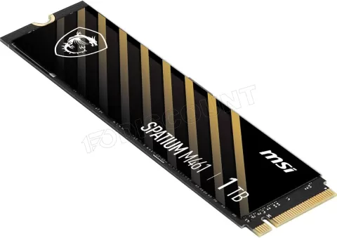 Photo de Disque SSD MSI Spatium M461 1To  - NVMe M.2 Type 2280