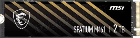 Photo de Disque SSD MSI Spatium M461 2To  - NVMe M.2 Type 2280