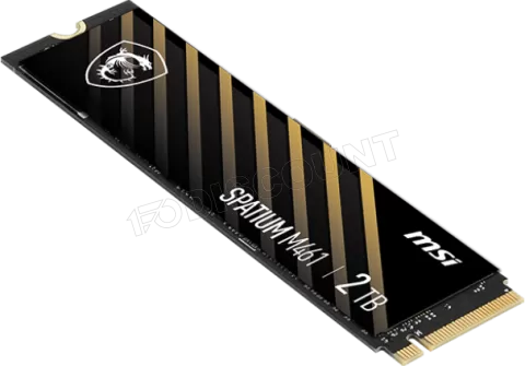 Photo de Disque SSD MSI Spatium M461 2To  - NVMe M.2 Type 2280